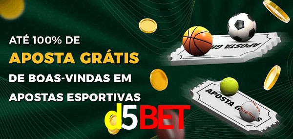 d5bet Ate 100% de Aposta Gratis